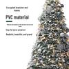 Flocked Telescopic Folding Christmas Tree for Home or Commercial Spaces