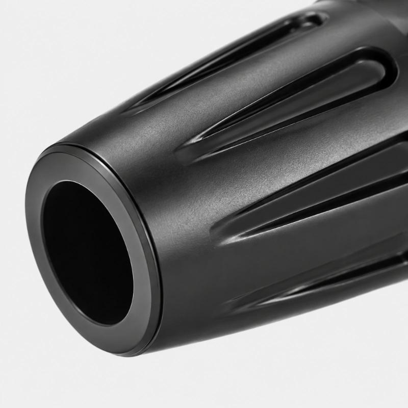 Outdoor Walking Hiking Stick Tip Covers, 8 Black PVC Replacement Part with Enclosed Bases and Hand Installation for Fitness Walking and Hiking
