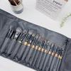 16-Piece Beginner Makeup Brush Set: Blush, Powder, Eye Shadow, Concealer, Foundation Tools