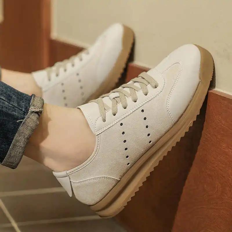 Fashion High Sole Round Toe Black Basketball Shoes Oxford Shoes For Dresses White Dress Shoes Men Sneakers Sport Runners Topanky