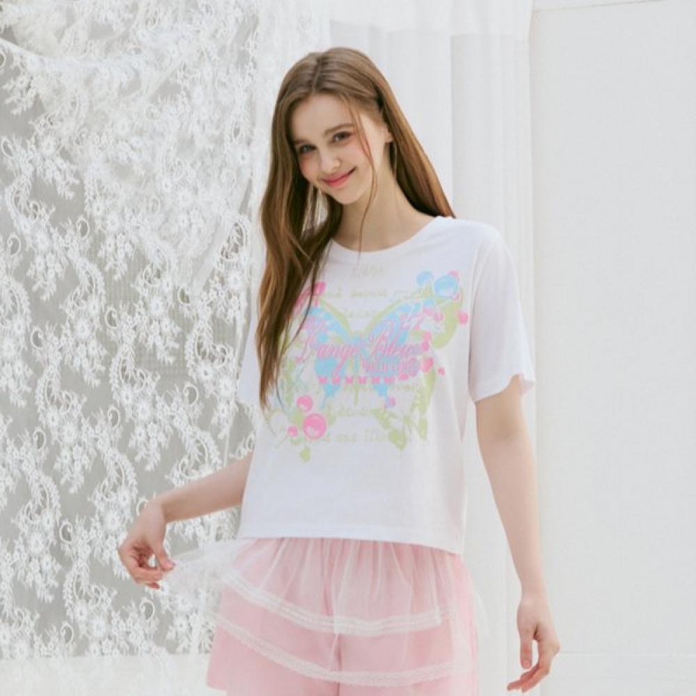EGOIST BuTTerfly PrinTing T shirT Color es2oTh18