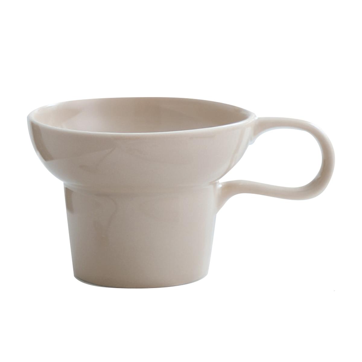 

Керамические кофейные кружки Leeseph, ретро-чашка для кофе с широким горлом, однотонная керамическая чашка для чая для кофе, капучино, молока, мороженого