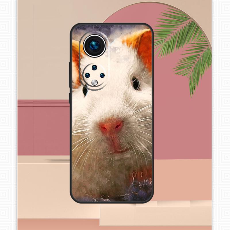 Funny Guinea Pig Case For Honor Magic 5 6 7 8 Pro Honor 400 Lite 200 X9c X9b X9a X8b X8a X8c 50 70 90 Cover