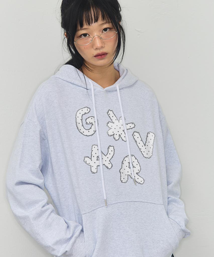 [Unisex] Dots Grav Hoodie_Black