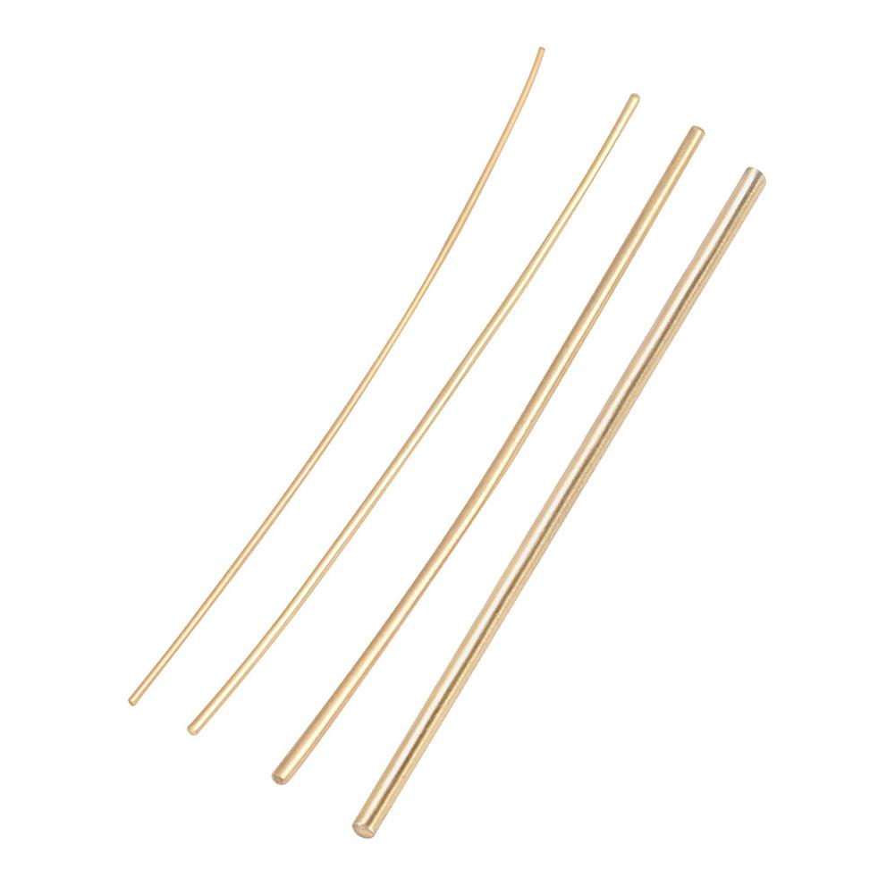 Złoty drut lutowniczy i srebrne pręty spawalnicze 4 szt. do naprawy biżuterii Niska temperatura topnienia Długość 50 cm Odpowiednie do spawania metali
