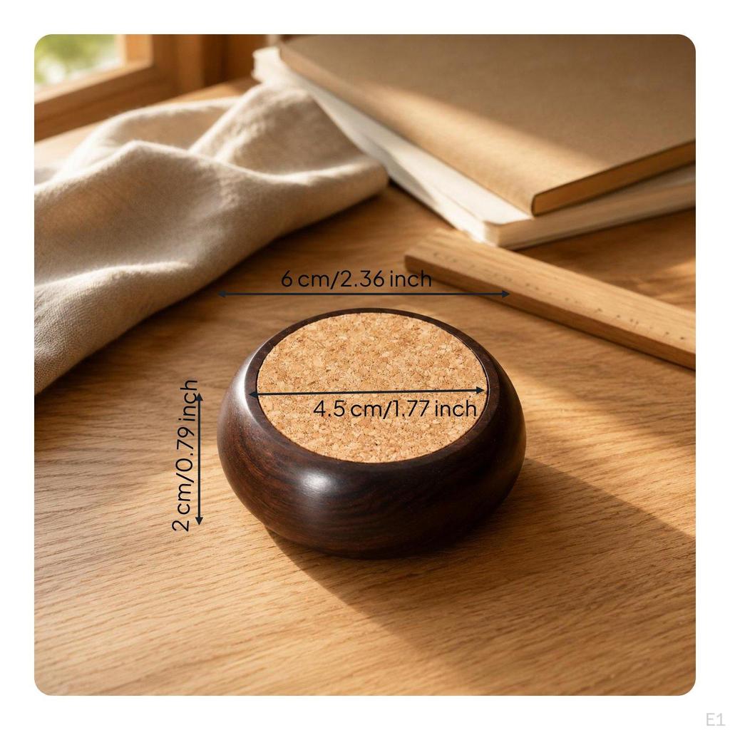 Replaceable Core Pin Cushion Handmade Wooden Smooth Polished Finish Solid Wood