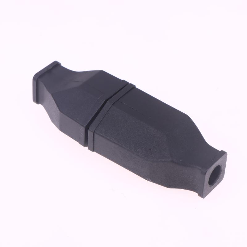 1/2Pcs Usa Triprong Power Outlet Wiring Electrical Receptacle Ac Socket Plug Black 125V 15A Us Female Male Connector