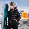 ASK JUNIOR Children's Waterproof Thermal Puffer Down Jacket