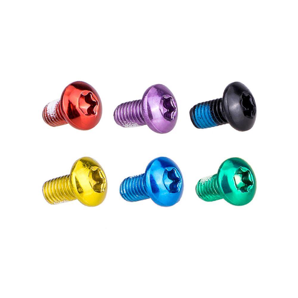Accessory M5x9mm Bicycle Disc Brake Rotor Bike Torx Screws Torx Bolts T25 Screw Fixing Screws