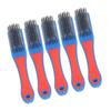 5Pcs Wire Brush Stainless Steel Bristle Silicone Handle Cleaning Tool for Woodworking