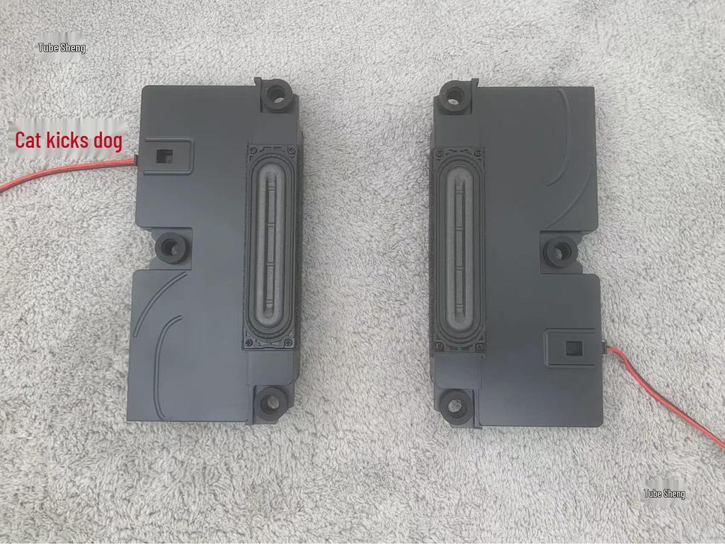 Devialet 2.1 Surround System: Full-Range Passive Speakers, Subwoofer, Satellite, Left & Right Speakers with Amplifier.