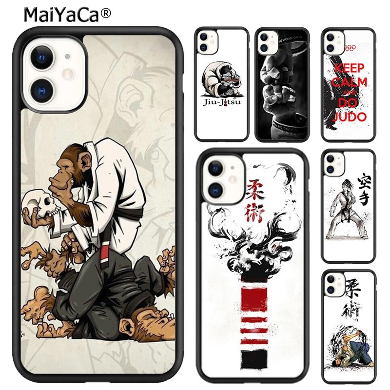 MaiYaCa BJJ Brazilian Jiu Jitsu Art Sport Phone Case For iPhone 16 15 14 plus XR XS 11 12 13 pro max Cover coque