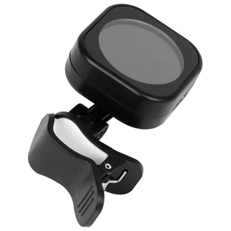 Rotating Guitar Tuner Professional Clip-On Tuner with Clear LCD Display Digital Electronic Tuner Guitar Accessories