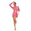 Missy Empire Womens/Ladies Lace Up High Waist Mini Skirt
