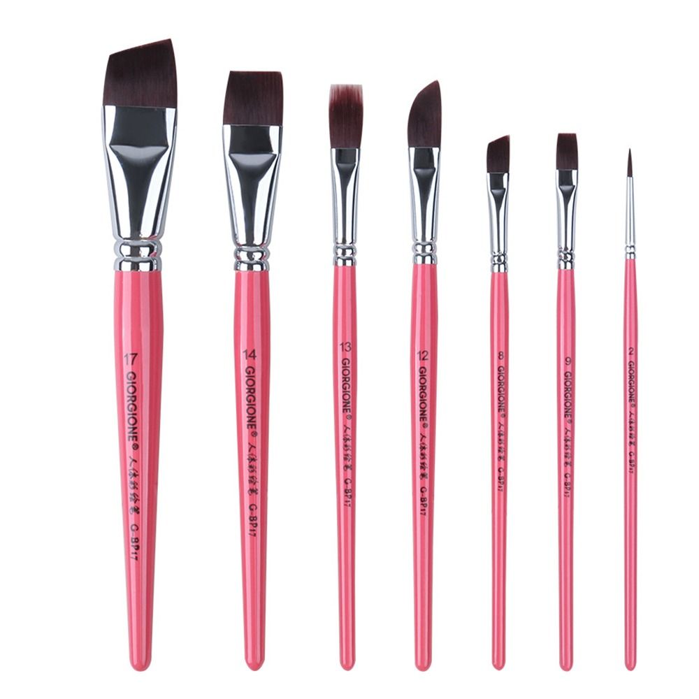 

Боди-арт, краска для лица и тела, профессиональная ручка для рисования с деревянной ручкой, нейлоновая кисть, прочные кисти для акварели, наборы