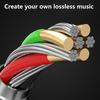 Wired Earphone with Mic-phone Stereo Surround Heavy Bass Stable Signal Universal Music Game Call Function 3.5mm Jack