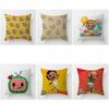 Cute Happy Children C-Cocomelon-S Office Cushion Pillowcase Car Cushion Cover45X45Cm Lumbar Pillowcase Sofa Pillowcover