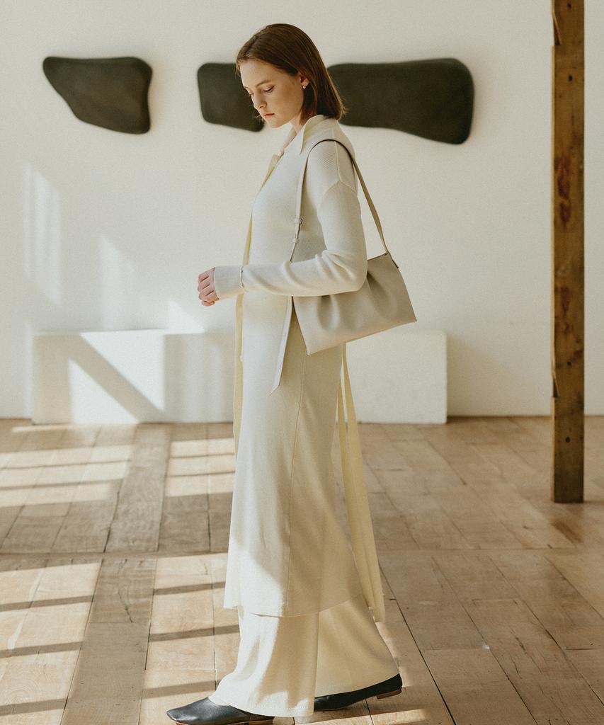 Anodreve Madeleine Shoulder Bag Birch Ivory