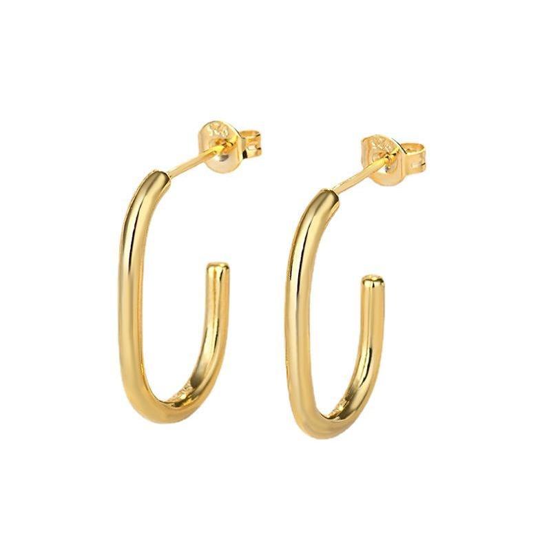 Earrings and Temperament Earrings for Women's Small Geometric Jewelry