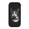 Smoking Cat Vintage Chonky Cat Retro 90s Pencil Cases Fun Pen Box Bags Student Big Capacity School Supplies Gift Pencilcases
