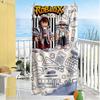 Asciugamano da Spiaggia Roblox Super Morbido & Assorbente Confortevole Leggero Adatto per Sport, Viaggi, Nuoto, Yoga, Bagno, Spiaggia, E Piscina