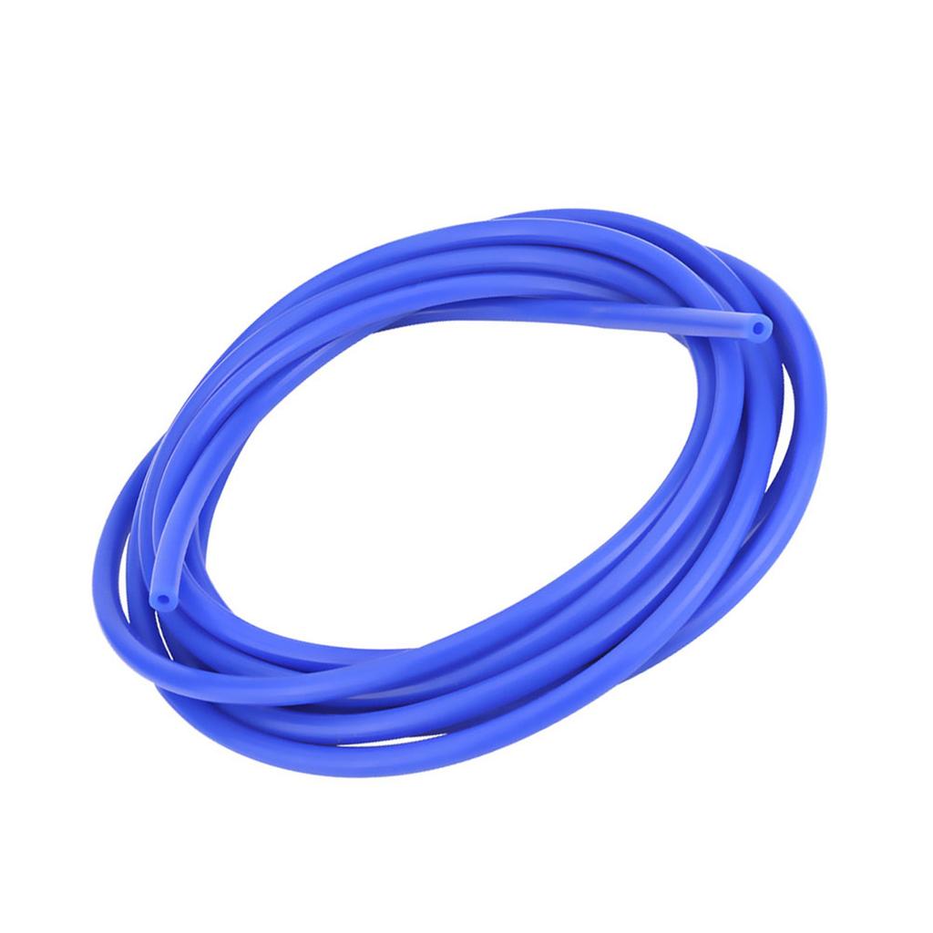 Car Auto 4mm 5 Meters Silicone Vacuum Tube Hose Pipe Silicon Tubing Universal Blue