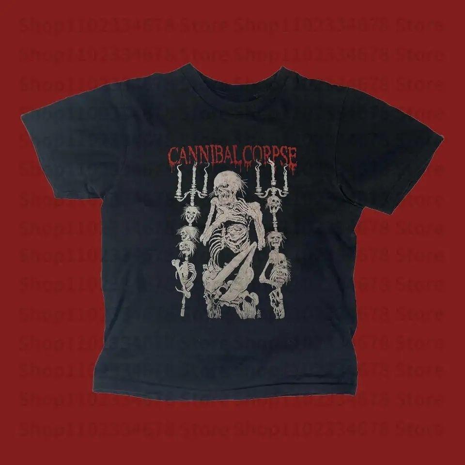 

Винтажная футболка Y2K Retro Spicy Girl Harajuku Cannibal Corpse японская Medium