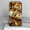 The-Money-M  Phone Case For Samsung S25,S24,S21,S22,S23,S30,Ultra,S20,Plus,Fe,Soft Silicone Black Cover