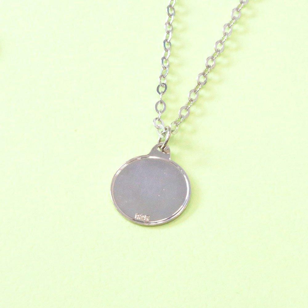 Pororo Children's Jewelry Engraved Lost Child Prevention Outing Silver Bracelet Necklace Collection