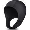 Neoprene Adjustable Caps for Surfing Diving Kayak Rafting Canoe Snorkel Swimming Cap Hat Swim Cap with Chin Strap Diving Hood
