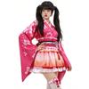 Alle Mitarbeiter Anime Sommerfest Yukata Erwachen Makiji Haimi Guoguo Kimono Glück Reines Land Haus Tanz