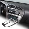 For Seat Leon 2005-2012 LHD RHD Real Carbon Fiber Car Dashboard Decoration Stickers Interior Decoration Stickers Car Accessories