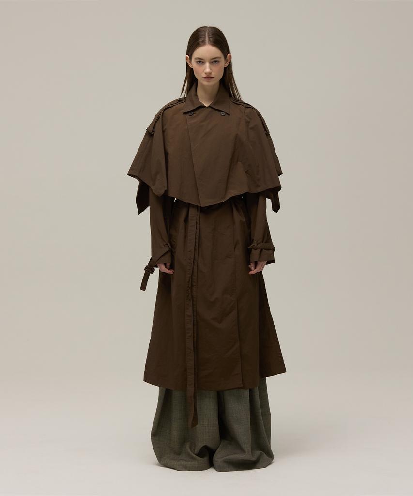 MMAM Cape Trench Coat