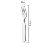 Compact Stainless Spoon And Fork Set For Kids Short Handles Ideas For Snacks Sweets Baby Supplementary Food Spoon