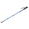 Aluminium Alloy Telescopic Lightweight Anti Skid Walking Cane Stick   Pole (Black)