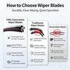 Suitable for Kia NIRO 2016-2021 Windshield Wiper Window Replacement Wiper Blade