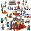 Höllenlegion Bausteine Kriechende Hütte Enderdrache Minifigur Jungen Bausteine Spielzeug