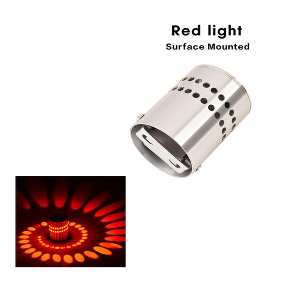 LED Aluminum Spiral Hole Wall Light Living Room Aisle KTV Background Wall Home Decoration Art Wall Light