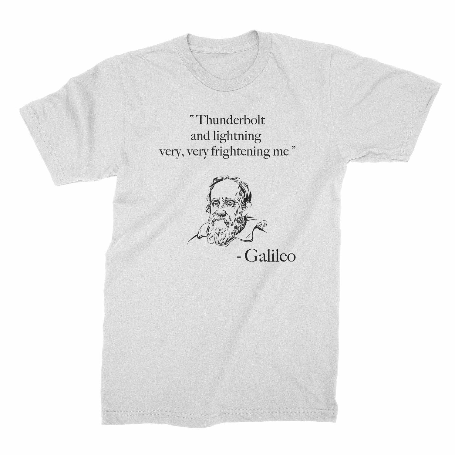 Galileo T Shirt Thunderbolt and Lightning Galileo T Shirt S