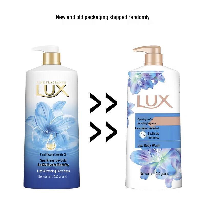 Lux Sparkle Ice Cool Shower Gel