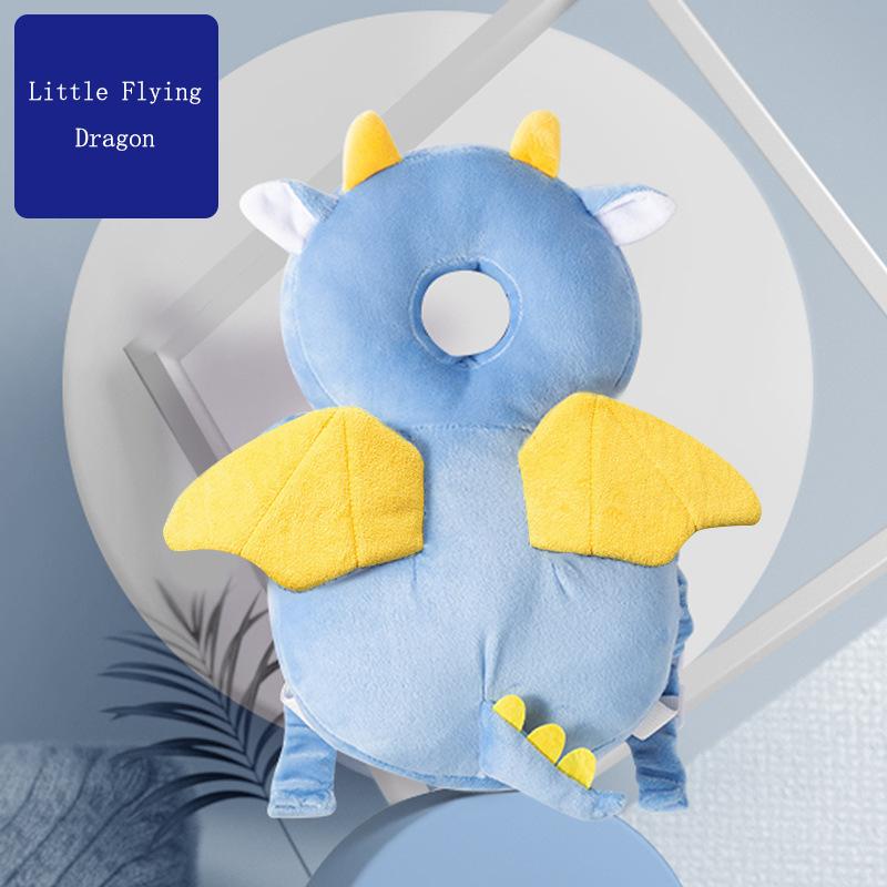 

Мультяшная подушка для малышей, плюшевая стильная подушка, детская защитная подушка для головы, рюкзак, подушка для детей, мягкий полипропилен, хлопок