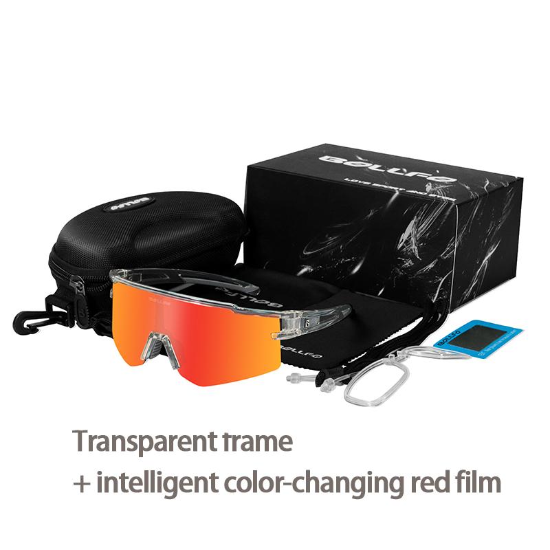 

Умные очки-хамелеоны для велоспорта на открытом воздухе, поляризационные, велосипедные, анти-ультрафиолетовые красный