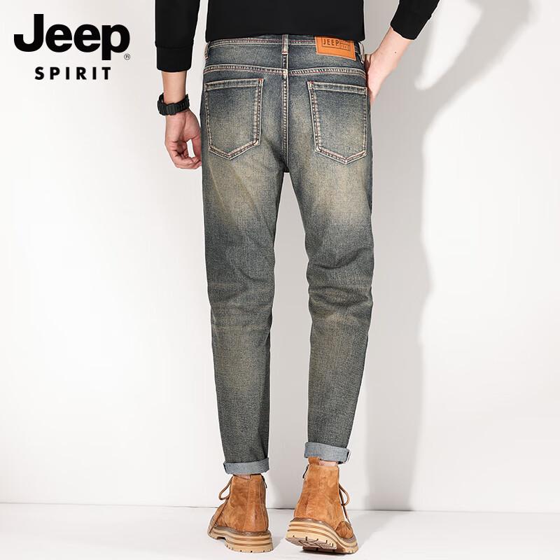 JEEP SPIRIT Men's Straight Fit Jeans