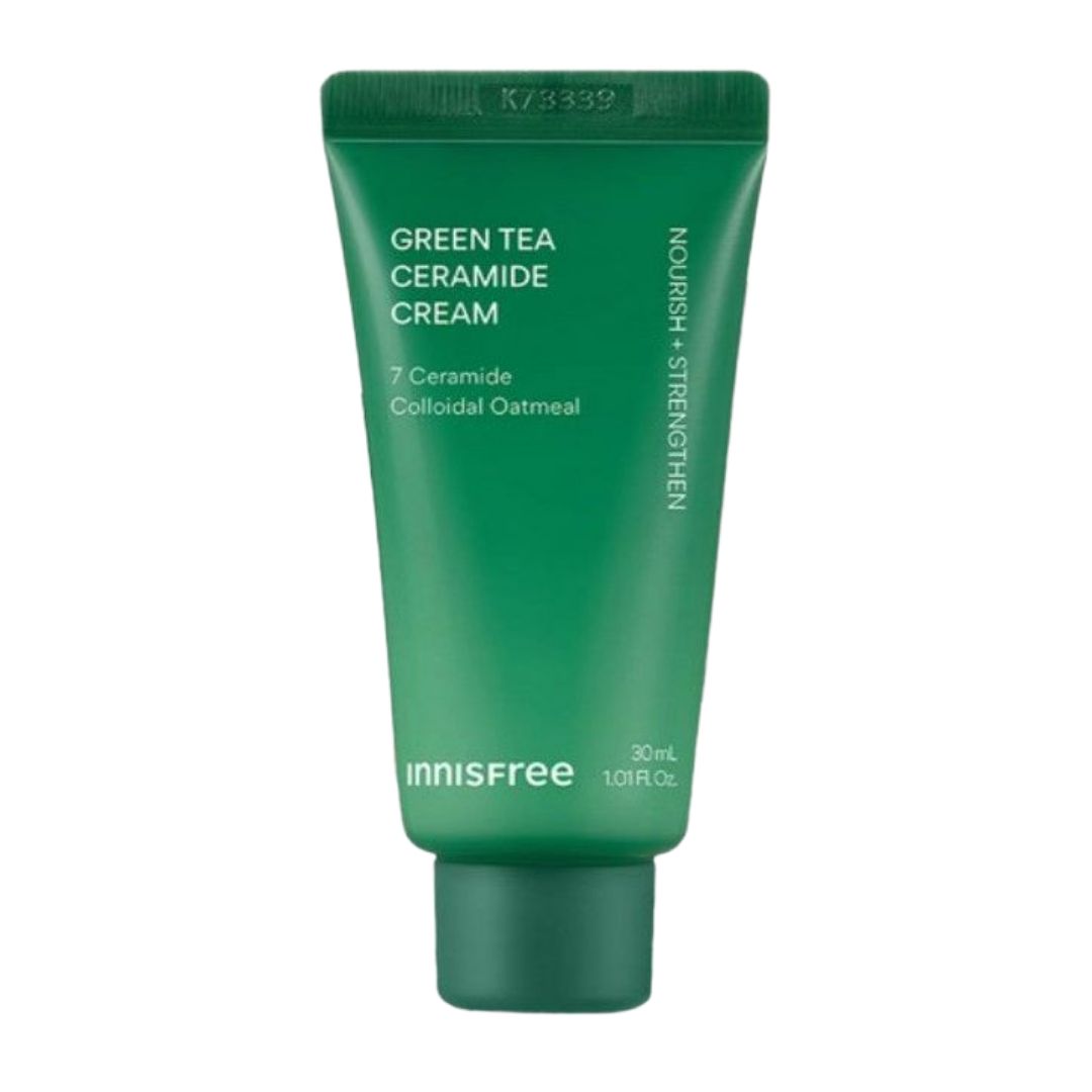 Innisfree Green Tea Ceramide Cream Barrier Strengthening Moisturizer 30ml