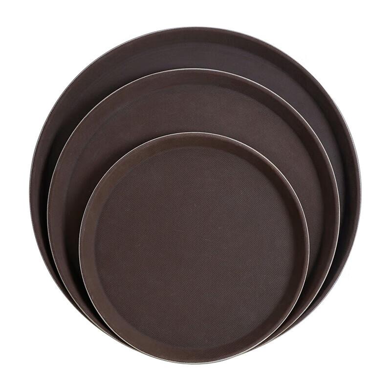 Homeglen Verdicktes Rutschfestes Rechteckiges Serviertablett aus Kunststoff