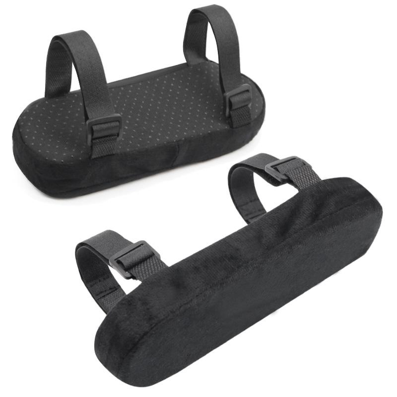 1/2Pcs Armrest Pads for Office Chair Car Elbow Support Cushion Memory Foam Arm Pressure Relief Pads Armrest Cover Cushion Pad