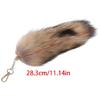 Tierischer Schwanz Schlüsselanhänger Geldbörse Tasche Anhänger Schlüsselanhänger Zubehör für Damen