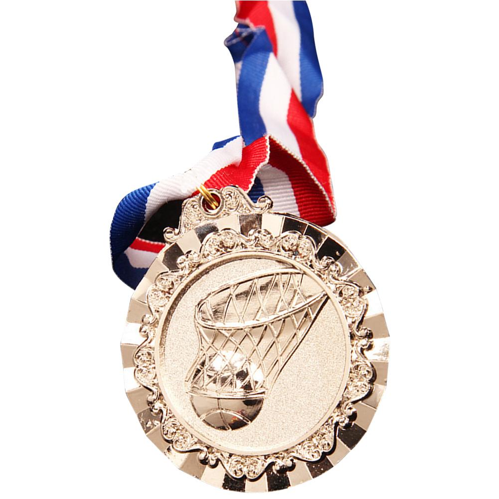 6.5cm Basketball Medals Sports Medal Gold/Silver/Bronze Medals Basketball Game Medals for Basketball Championship