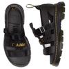 Dr. Martens Leather Fabric Comfortable Casual Beach Sandals Unisex Sandals Black 31574001
