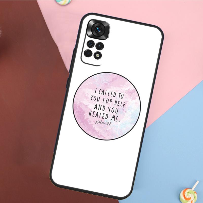 Bible Quotes Jesus God Cover For Xiaomi Redmi Note 14 13 12 9 10 11 Pro 9S 10S 11S 12S Redmi 14C 10C 12C 13C Case